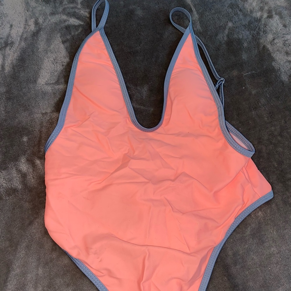 coral one piece never worn